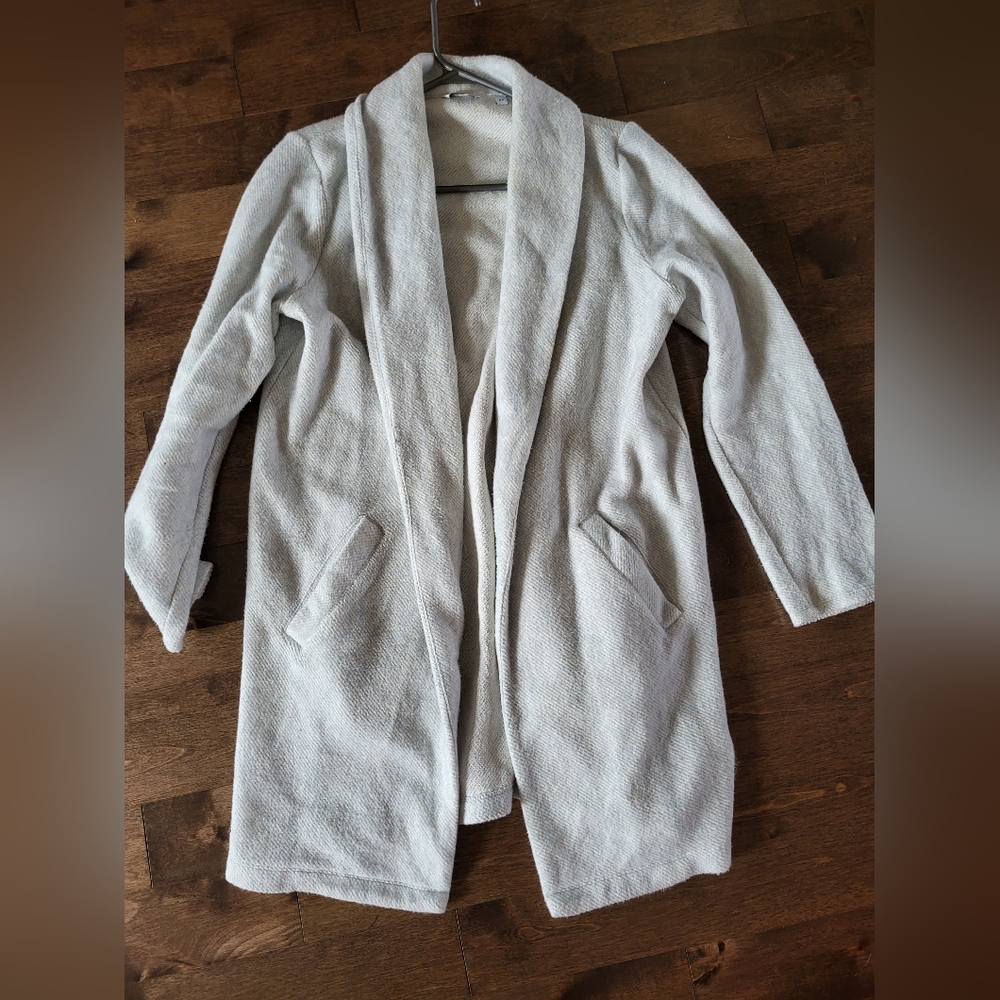 Coat blue white reitmans medium